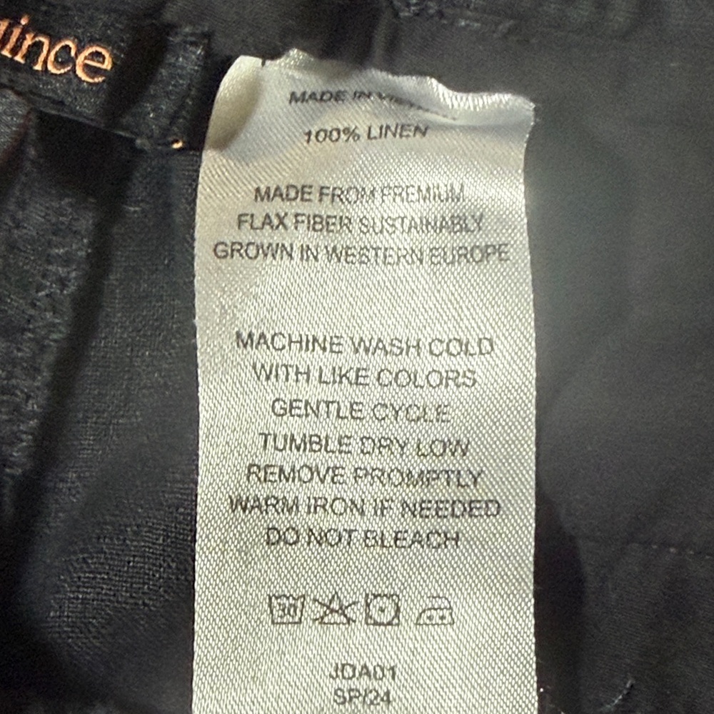 Quince 100% European Linen Wide Leg Pants - Picture 6 of 11